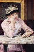 Edouard Manet La Prune oil painting